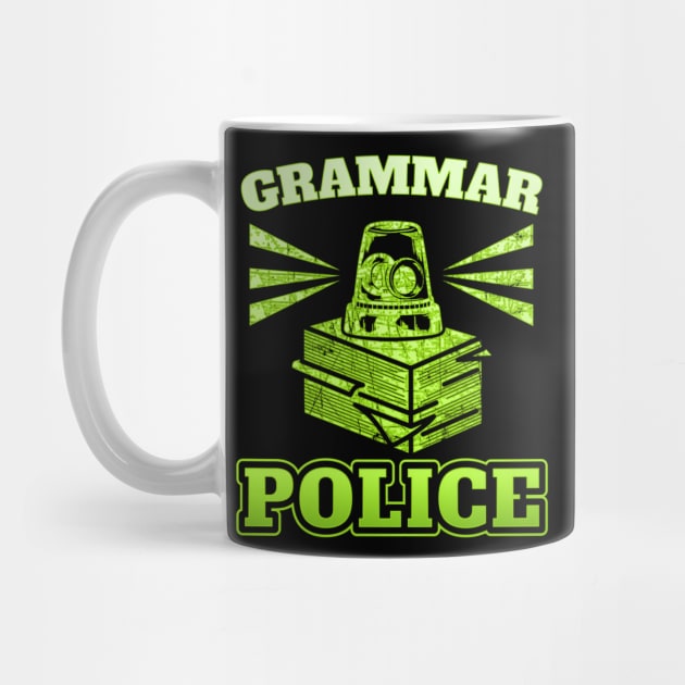 Grammar Police Officer Siren Light English Editor by cedricchungerxc